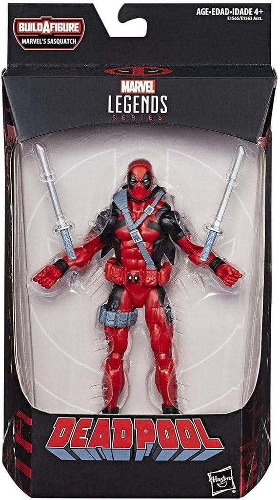 Marvel Legends Deadpool - Red Costume (Sasquatch BAF)
