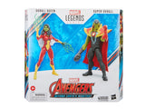 Marvel Legends Avengers 60th Anniversary Skrull Queen and Super Skrull 2 pack