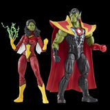 Marvel Legends Avengers 60th Anniversary Skrull Queen and Super Skrull 2 pack