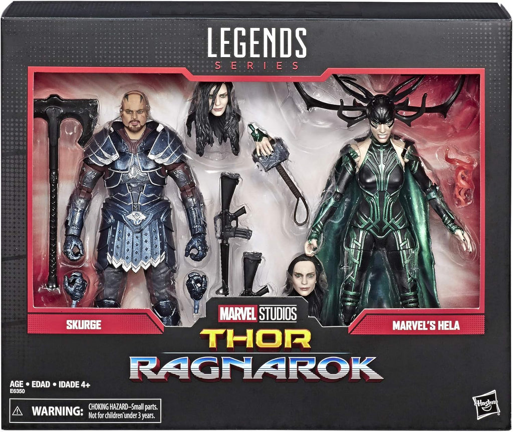 Marvel Legends Skurge and Hela (Thor: Ragnarok)