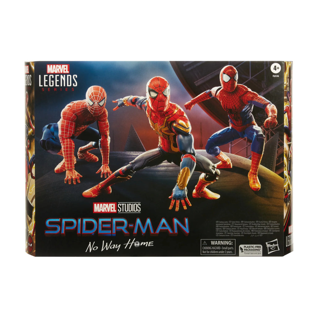 Marvel Legends Spider-Man No Way Home 3 pack
