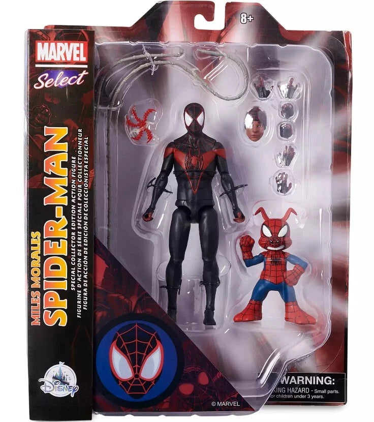 Marvel Select Miles Morales Spider-man with Spider-ham