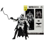 DC Multiverse Gold Label Sketch Edition Batman - Exclusive