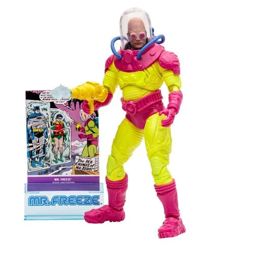 DC Multiverse Gold Label Black Light Edition Mr. Freeze - Exclusive