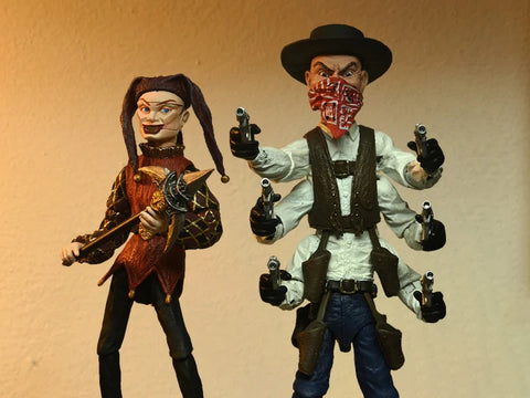 NECA Puppet Master Ultimate Six Shooter and Jester