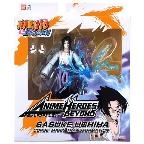 Naruto: Shippuden Anime Heroes Beyond Sasuke Uchiha Curse Mark Transformation Action Figure