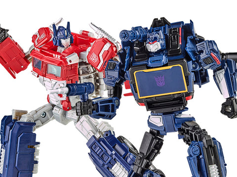 Transformers: ReActivate Optimus Prime vs Soundwave 2 pack
