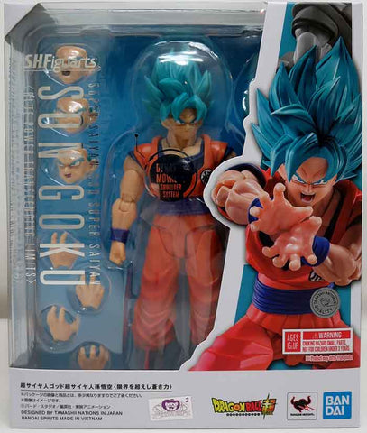 Dragon Ball Super S.H.Figuarts Super Saiyan God Super Saiyan Goku (Blue Power Transcending Limits)