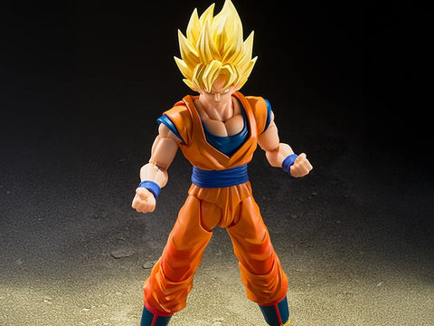 S.H. Figuarts Dragonball Z Super Saiyan Goku - The Games Begin