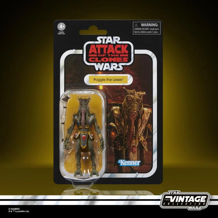 Star Wars The Vintage Collection 3.75" Poggle The Lesser (Attack of the Clones)