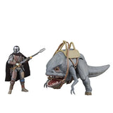 Star Wars The Vintage Collection 3.75" The Mandalorian with Blurrg (The Mandalorian)