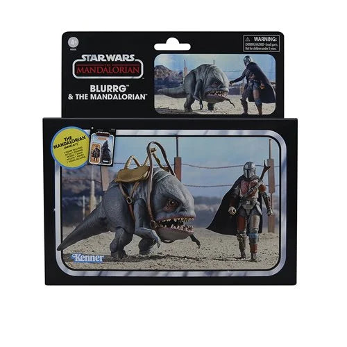 Star Wars The Vintage Collection 3.75" The Mandalorian with Blurrg (The Mandalorian)