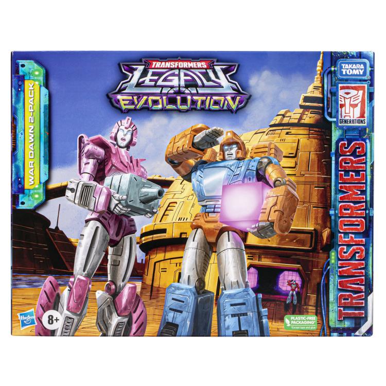 Transformers Legacy Evolution War Dawn Deluxe Erial and Dion 2 pack