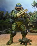 NECA Teenage Mutant Ninja Turtles X Universal Monsters Ultimate Leonardo as The Creature From The Black Lagoon