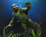 NECA Teenage Mutant Ninja Turtles X Universal Monsters Ultimate Leonardo as The Creature From The Black Lagoon