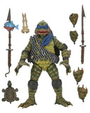 NECA Teenage Mutant Ninja Turtles X Universal Monsters Ultimate Leonardo as The Creature From The Black Lagoon