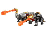 Transformers Dramatic Capture Series Dinobot Island Part 2 Slag and Sludge