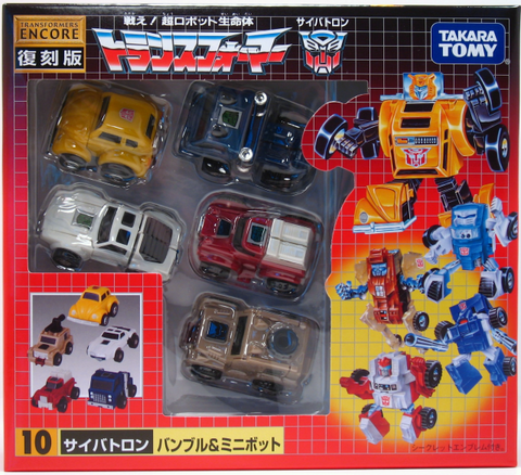 Takara Transformers Encore 10 Minibot set (TFVADG9)