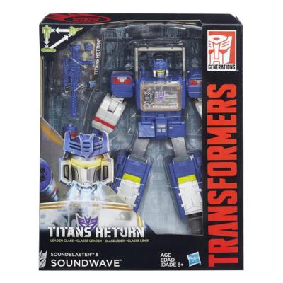 Transformers Titans Return Leader Class Soundwave