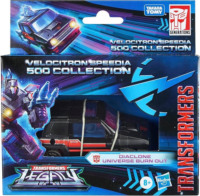 Transformers: Legacy Velocitron Speedia 500 Diaclone Universe Burn Out