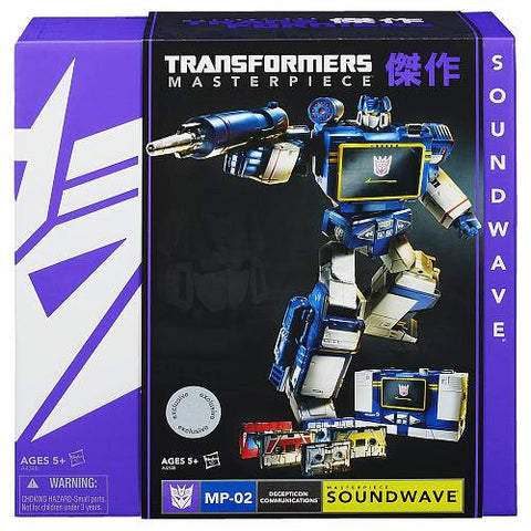 Hasbro Transformers Masterpiece MP-02 Soundwave with Cassettes