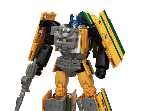Takara Transformers Masterpiece G MPG-08 Trainbot Yamabuki (Raiden Combiner)