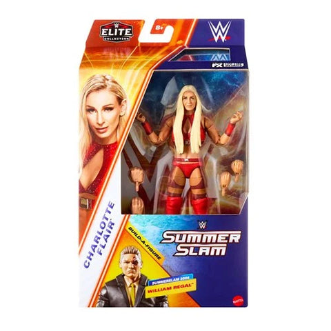 WWE Summerslam Elite 2025 Charlotte Flair (William Regal Build A Figure)