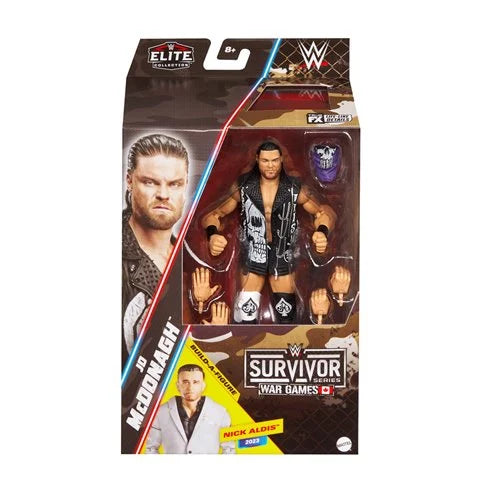 WWE Survivor Series Elite 2025 JD McDonagh (Nick Aldis Build A Figure)