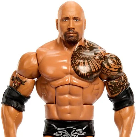 Mattel WWE Wrestlemania Elite The Rock (Collect to Build Nicholas)