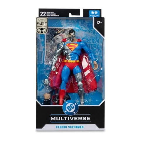DC Multiverse McFarlane Vault Collection Cyborg Superman (The Return of Superman)