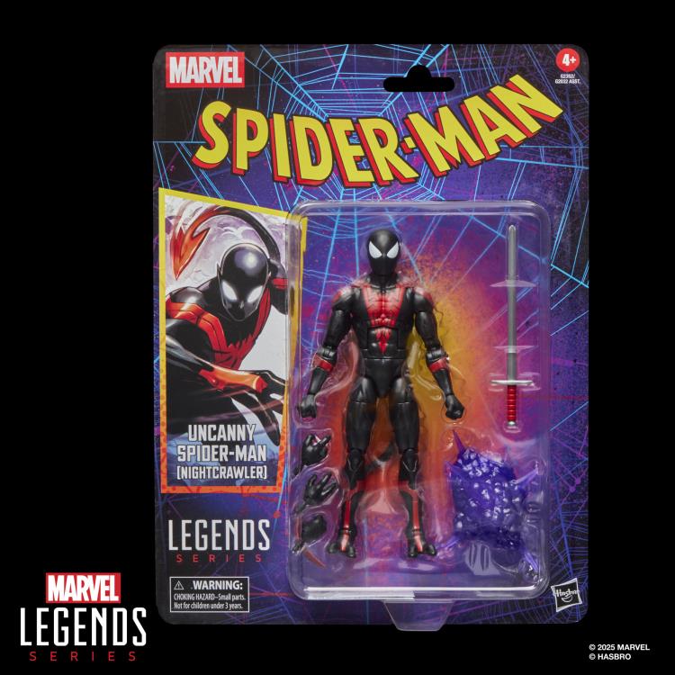 Marvel Legends Spider-man Retro Uncanny Spider-man (Nightcrawler)