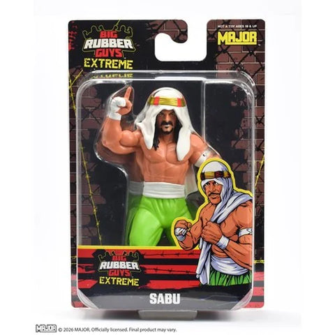 Big Rubber Guys Sabu Posed Figure