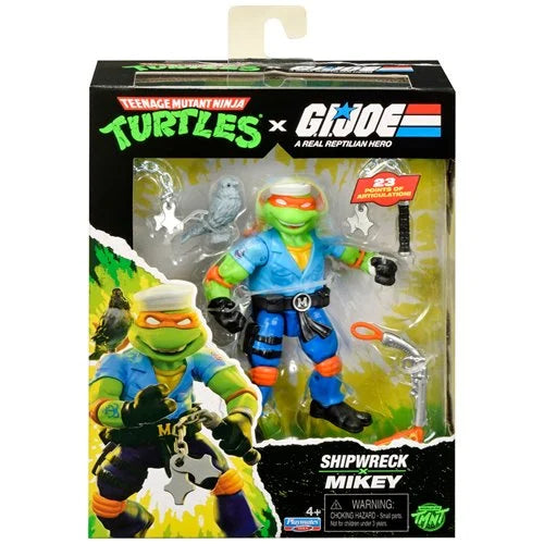 Teenage Mutant Ninja Turtles x G.I. Joe Mikey x Shipwreck