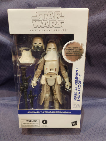 Star Wars: The Black Series Imperial Remnant Snowtrooper (The Mandalorian and Grogu) (First Edition)
