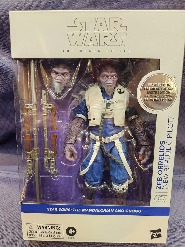 Star Wars: The Black Series Deluxe Zeb Orrelios (The Mandalorian and Grogu) (First Edition)