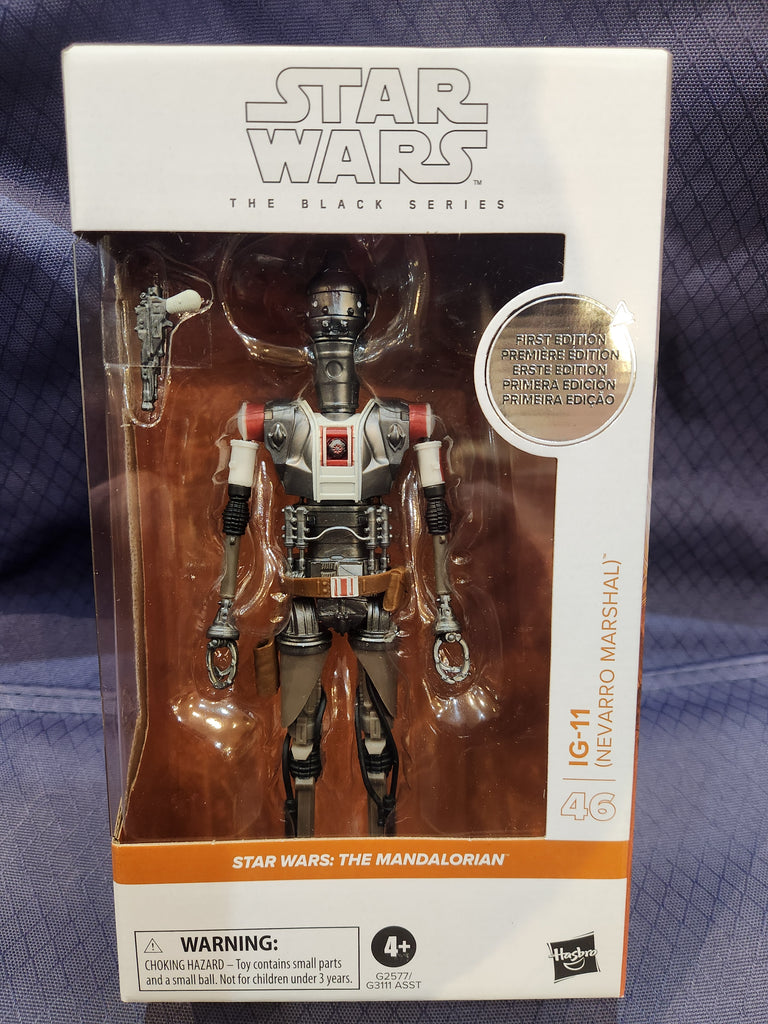 Star Wars: The Black Series IG-11 - Nevarro Marshall (The Mandalorian) (First Edition)