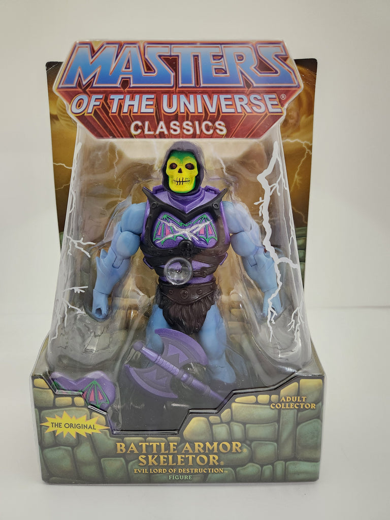 Masters of the Universe Classics Battle Armor Skeletor (with mailer)