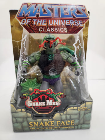Masters of the Universe Classics Snake Face (with mailer)