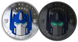 Royal Canadian Mint 2019 Transformers Optimus Prime silver 25 dollar coin