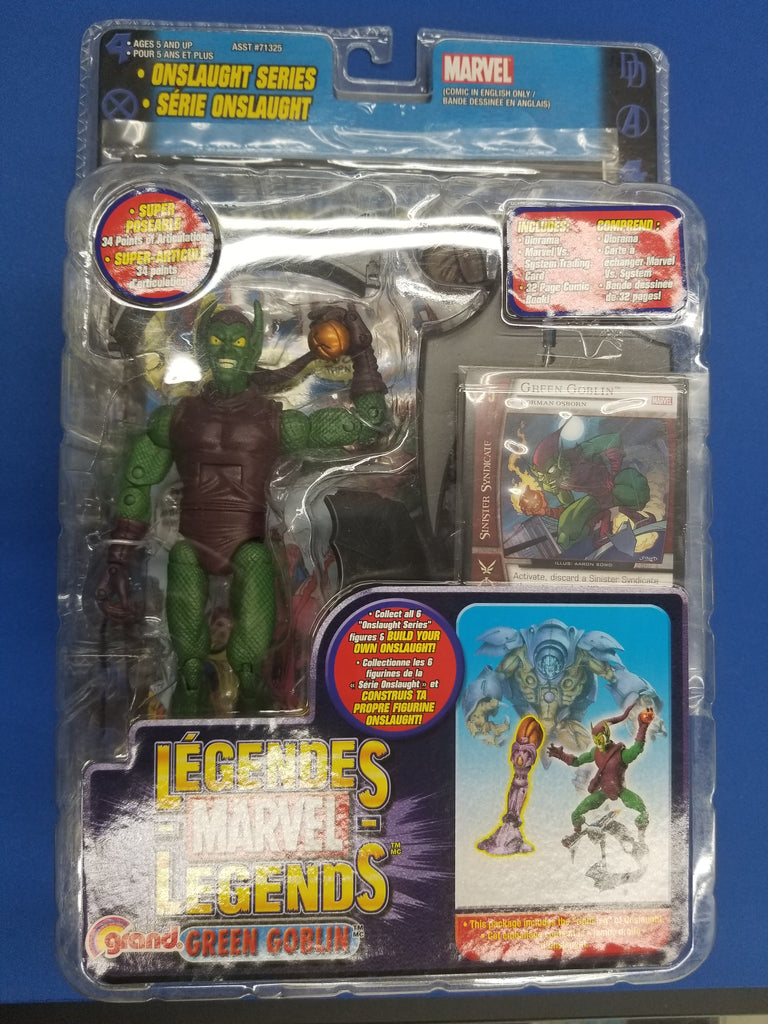 ToyBiz Marvel Legends Green Goblin (Onslaught BAF)