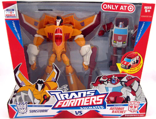 Transformers: Animated Sunstorm vs Ratchet (TFVACP0)