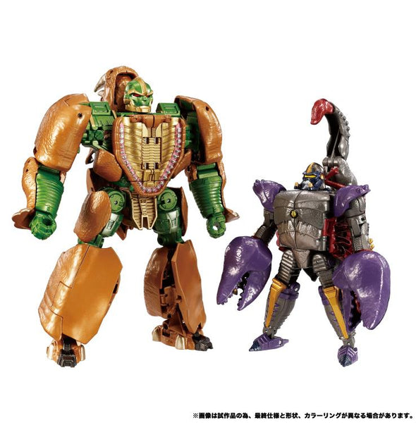 Transformers: Beast Wars BWVS-02 Rhinox vs Scorponok Premium Finish 2 ...