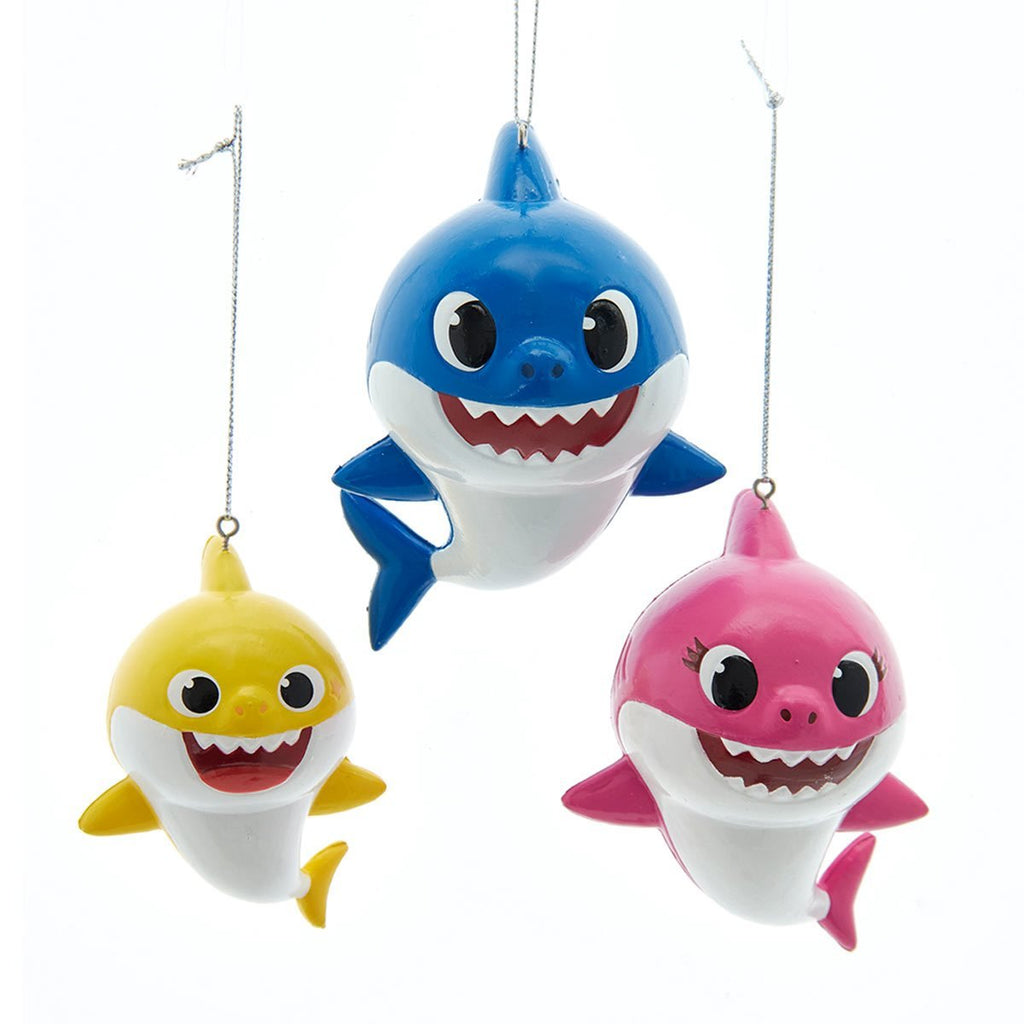 Baby Shark Christmas Ornament (set of 3)
