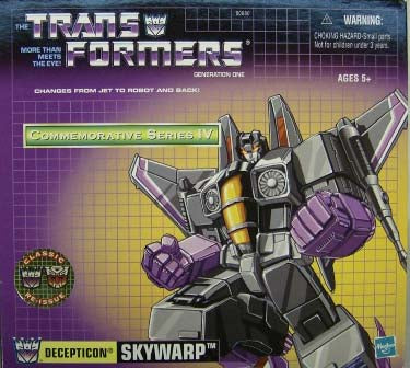 Transformers Commemorative Series Skywarp (TFVAAD5)