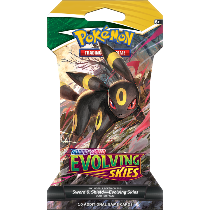 Pokemon Sword and Shield Evolving Skies Sleeved Booster Pack