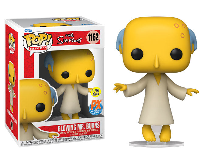 Funko Pop! Vinyl Simpsons 1168 Glowing Mr. Burns (Exclusive)