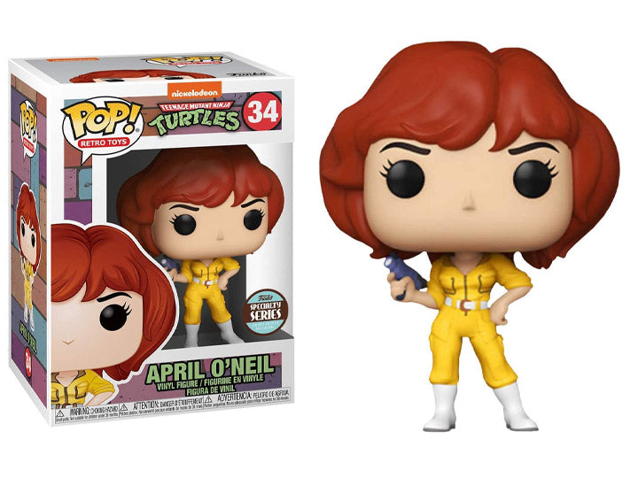 Funko Pop! Vinyl TMNT 34 Retro April O'Neil