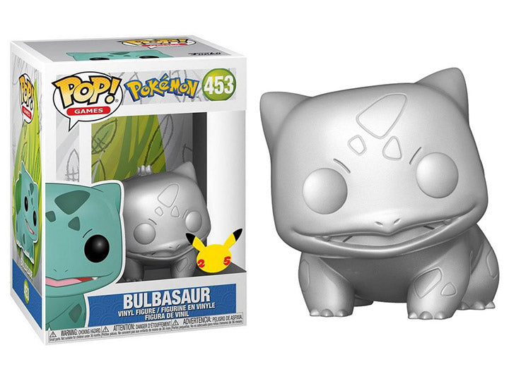 Funko Pop! Vinyl 453 Pokemon Bulbasaur (Silver)