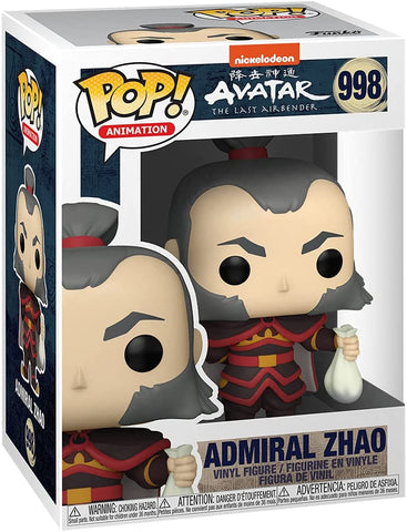 Funko Pop! Vinyl Avatar The Last Airbender 998 Admiral Zhao