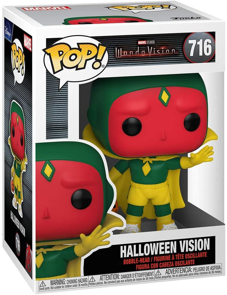 Funko Pop! Vinyl Marvel WandaVision 716 Vision (Halloween)
